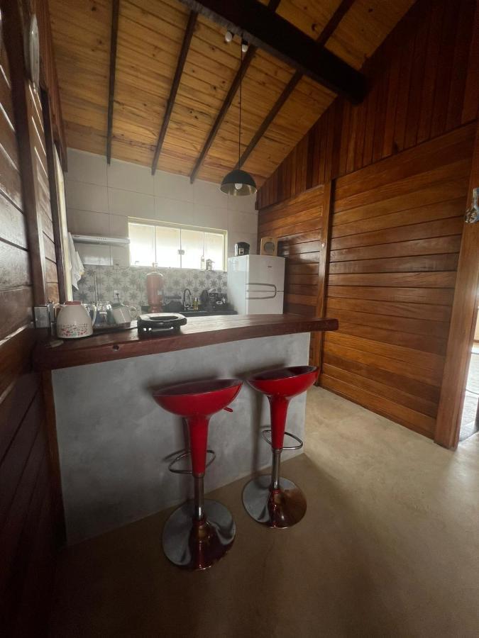 Chalet Casa De Madeira Em Lavras Novas