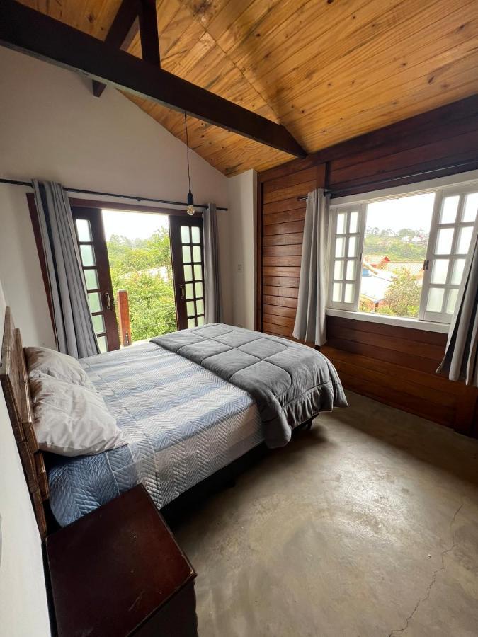 Chalet Casa De Madeira Em Lavras Novas